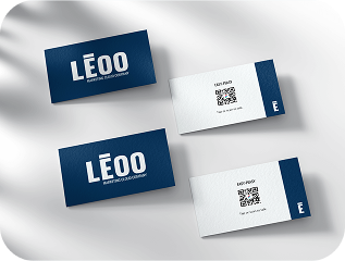 Leoo Business Card Example