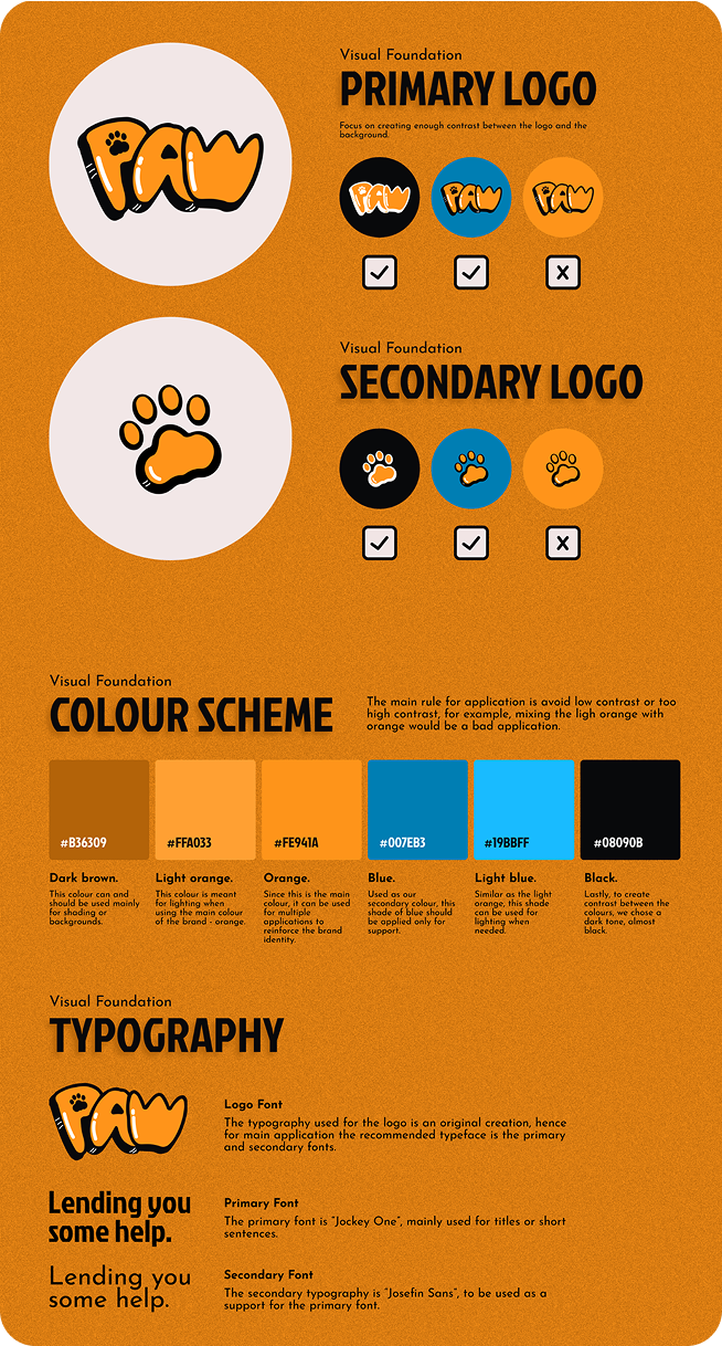 Paw Brand Guidelines